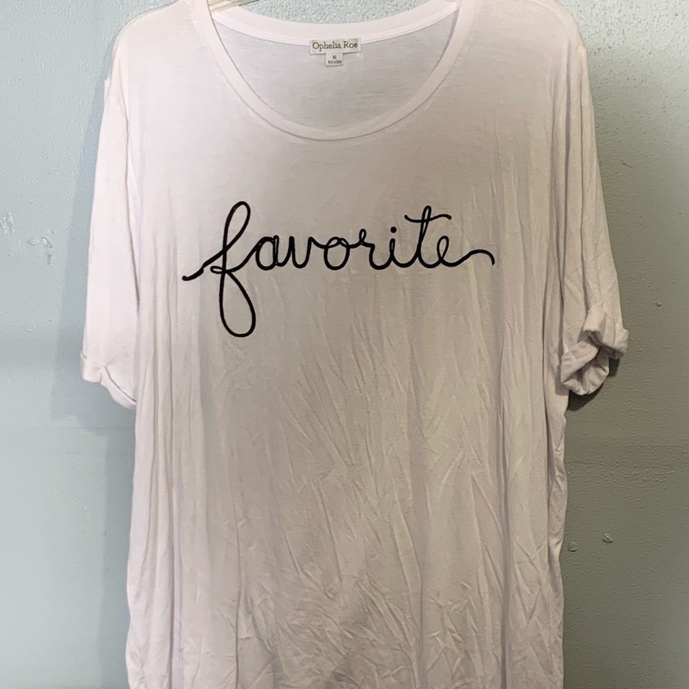 Favorite white tee